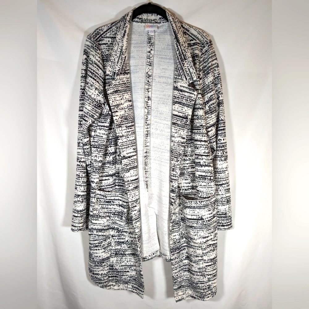 Lularoe Gwen Blazer Open Front Size Large - image 1